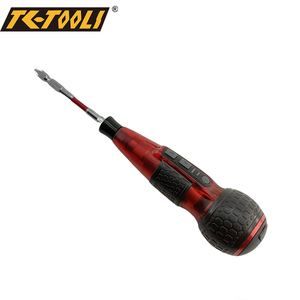 Nouveau tournevis multi-embouts industriel OEM 2-en-1 manuel-électrique rouge, à couple réglable, rechargeable USB-C, pour usage domestique - Product Image 3