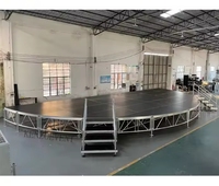 Escenarios para Bodas ESI, Podio para Conciertos, Plataforma de Escenario de Aluminio Resistente para Conciertos y Eventos Escolares