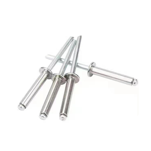 Remaches ciegos de venta caliente, remaches de aluminio de cabeza pequeña de 1/8 x 1/2 con extremo abierto, remaches de aluminio con núcleo de acero de tipo abierto - Product Image 1