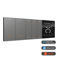 Sistema de control de pared ZigBee para habitaciones de hotel, interruptor inteligente para Control de voz, Alexa, venta al por mayor