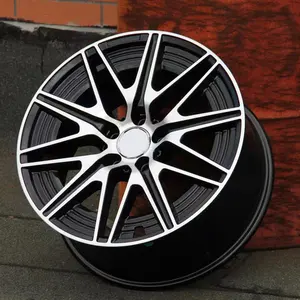 RC 18 inch 7.5J 8.5J Forged 5x112 wheel rims Black Alloy rims Passenger Car wheels for Mercedes C45 W204 W205 W202 W203 W205 GLS