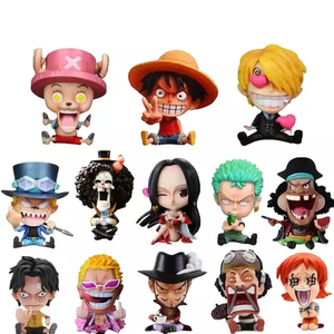 One Piece Anime Characters GK Luffy Zoro / Sanji / Usopp / PVC Action  Figure Doll Ornament Toy Birthday Christmas Gift - AliExpress