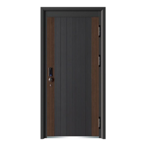 现代设计的家用和商用高安全性钢门防盗功能成品表面手动开启 - Product Image 4