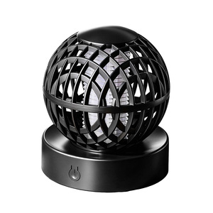 Lámpara Eléctrica Antimosquitos LED Recargable de Escritorio, No Tóxica, Blanca y Negra, 6-8 Horas, Alimentación USB - Product Image 1