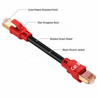 Câble Ethernet Cat 8 40 Gbit/s 2000 MHz blindé RJ45 sans accrocs pour routeur de jeu et réseau – Vente en gros et approvisionnement en vrac