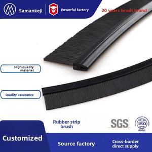 Samankeji SBPF-54 Industriële Reinigings- en Polijstborstel Zachte Nylon Filament Antistatische Machine Stofdichte Afdichtingsborstel Rubber - Product Image 2