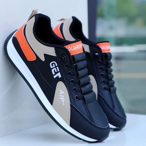 Chaussures de basketball pour hommes, respirantes en maille, imperméables, à lacets, sportives, nouvelle collection 2026, décontractées, à semelle épaisse, pour la course, tendance jeunesse - Product Image 6