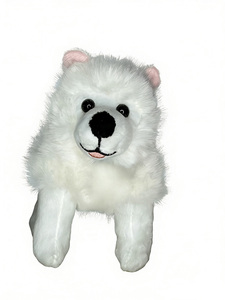 Jouet en peluche Samoyed réaliste assis personnalisé CE CPC Factory OEM ODM, jouets en peluche pour chiens - Product Image 3