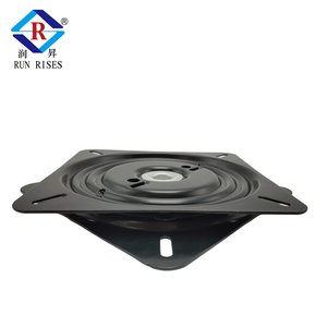 صفيحة دوارة للإرجاع التلقائي للخدمة الشاقة 10 بوصة ، حامل كروي بإرجاع الذاكرة مفتوح من الأعلى ، برشام دوار ، مقعد بار دوار لـ - Product Image 6