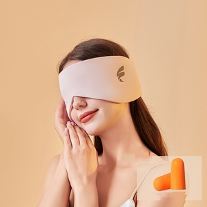 Penutup telinga kedap suara tidur masker mata perjalanan tidur siang hangat dan dingin masker mata kapsul ruang angkasa penginderaan ganda - Product Image 5