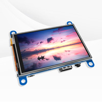 Module LCD HDMI à écran tactile résistif de 3,5 pouces 3509B adapté à l'écran couleur Raspberry Pi