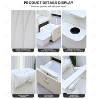 Nouveau design de fauteuil de massage et de pédicure inclinable avec massage des pieds, fauteuil multifonctionnel de luxe pour pédicure, spa pour les pieds, salon de manucure
