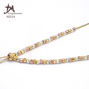 X0214 commercio all'ingrosso ultimo design di lusso 3 colori <span class=keywords><strong>rosario</strong></span> vergine maria zircone <span class=keywords><strong>collana</strong></span> <span class=keywords><strong>collana</strong></span> <span class=keywords><strong>rosario</strong></span> in legno placcato oro - Product Image 4