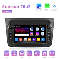 Autoradio 9 pouces pour Alfa Romeo MiTo avec Carplay sans fil, Android Auto, Bluetooth, GPS, navigation, caméra de recul