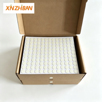 Autocollants en PVC blancs pour couvrir les trous de vis, autocollants en plastique pour couvrir les trous de vis