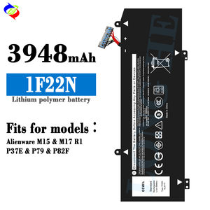 Ordinateur portable de haute qualité 1F22N 15.2V 3948mAh pour dell Latitude Alienware M15 M17 <span class=keywords><strong>Rl</strong></span> P37E P79 P82F batterie d'ordinateur portable - Product Image 2