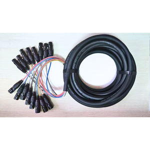 Câble <span class=keywords><strong>XLR</strong></span> vers <span class=keywords><strong>XLR</strong></span> 6 canaux, connecteur numérique, répartiteur pour microphones, équipement d'enregistrement de scène et de studio, câble professionnel pour diffusion en direct - Product Image 4