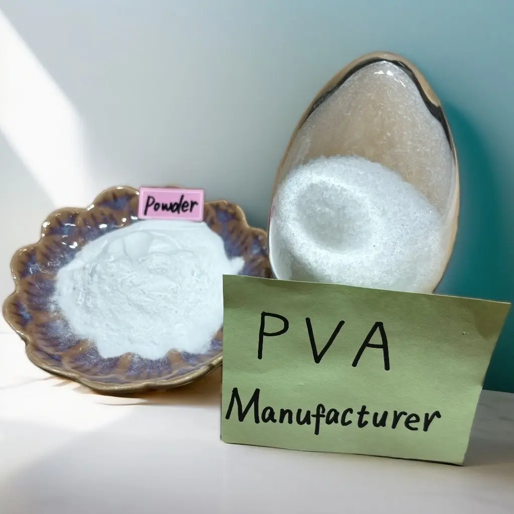 공장 저렴한 가격 pva 폴리 비닐 알코올 화학 2488 분말 088-50 (120) 메쉬 시멘트 첨가제