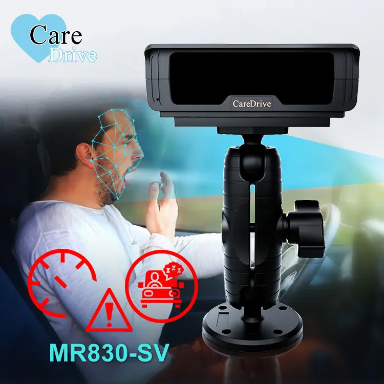 Caredrive MR830-SV Chống Ngủ trưa mất tập trung hút thuốc gọi cảnh báo lái xe mệt mỏi ngủ phát hiện máy ảnh màn hình hệ thống báo động