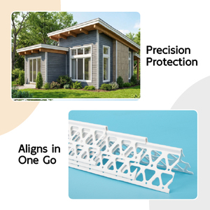 UV Resistant Lightweight <b>PVC</b> Corner <b>Bead</b> for Quick and Clean Wall Crack Repair Projects - Product Image 5