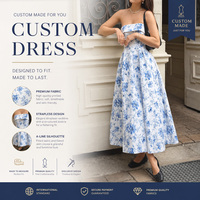 Robe midi décontractée pour femme, personnalisée, style plage, imprimé floral, avec bandeau pliable et taille cintrée, coupe évasée