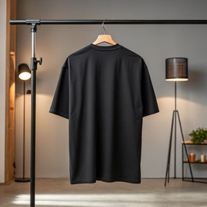 T-shirts en coton classiques pour hommes au quotidien, vente en gros, doux, respirants, décontractés, mode, fournisseur en gros OEM - Product Image 5