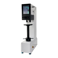 Testeur de dureté Brinell numérique automatique à tourelle à double objectif et écran tactile