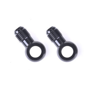 Kualitas tinggi Universal <span class=keywords><strong>2</strong></span> buah aluminium laki-laki AN6 12MM adaptor bahan bakar Fitting Banjo Adapter Fitting 60-an-en-1 - Product Image 2