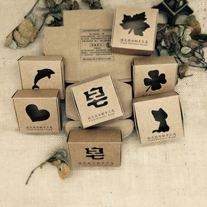 Bán Sỉ Hộp Đựng Xà Phòng In Màu Thời Trang Sang Trọng Hộp Bìa Cứng Có Cửa Sổ Hộp Giấy <span class=keywords><strong>Kraft</strong></span> Có Thể Tái Chế Tùy Chỉnh Có Logo - Product Image 2