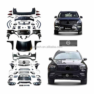 <span class=keywords><strong>2023</strong></span> <span class=keywords><strong>GLE</strong></span> W167 <span class=keywords><strong>63</strong></span> parachoques de coche deportivo para <span class=keywords><strong>Mercedes</strong></span> BENZ ML <span class=keywords><strong>GLE</strong></span>-Class W166 actualización a <span class=keywords><strong>GLE</strong></span> W167 <span class=keywords><strong>63</strong></span> <span class=keywords><strong>AMG</strong></span> Kits de cuerpo completo guardabarros capó - Product Image 1
