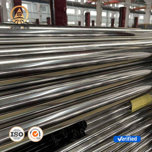 Труба из нержавеющей стали D=42.4x2мм L=4000мм <span class=keywords><strong>AISI304</strong></span> A/42.4x2, светлая полированная, сварная, INOX, 3 дюйма - Product Image 2