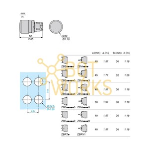 Schneider Electric ZB4BC34 - Nuovo - Product Image 1