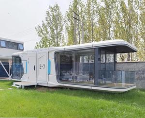 Cabaña Cápsula Espacial de Lujo con Vidrio Inteligente, Casa Modular Pequeña para Resort Ecológico, Hotel Boutique, Glamping, Campamento, Alquiler Vacacional, Vivienda Ecológica - Product Image 1