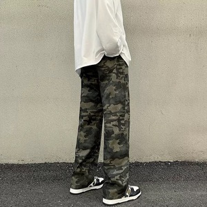 <span class=keywords><strong>Pantaloni</strong></span> <span class=keywords><strong>Cargo</strong></span> Americani Mimetici da <span class=keywords><strong>Uomo</strong></span> con Logo Personalizzato, Gamba Larga Rilassata, Casual, 100% Cotone, Design Unico, Jeans all'Ingrosso - Product Image 2