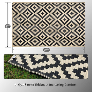 <span class=keywords><strong>Tapis</strong></span> d'extérieur imperméable STARUNK en <span class=keywords><strong>polypropylène</strong></span> <span class=keywords><strong>tissé</strong></span>, <span class=keywords><strong>tapis</strong></span> pour camping-car, lavable, <span class=keywords><strong>tapis</strong></span> de pique-nique et <span class=keywords><strong>tapis</strong></span> pour intérieur/extérieur - Product Image 4