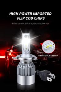 Mejore la visibilidad en la carretera con el kit de bombillas LED C6 para faros delanteros, potente conversión de luz para automóvil de 36 W para H1 H3 H7 H4 H11 9005 9006 - Product Image 4