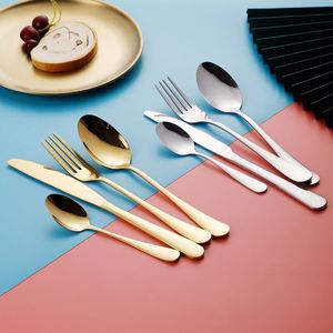 24-Pcs Royal Style Gold Disposable Stainless Steel Cutlery Set for Parties Giveaways Business Promotional Gifts - Product Image 3