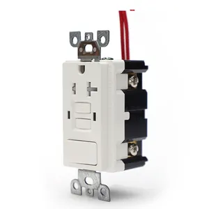 GFCI Outlet with Switch Self Test Combination GFCI Outlet/switch UL Listed 20 Amp 125V Wall Socket PC Standard Grounding