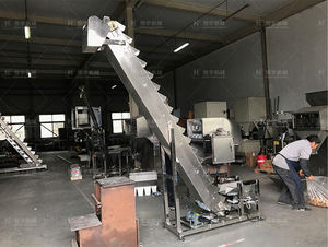 Taşınabilir kova modüler eğimli Z tipi bant konveyör titreşimli hazne - Product Image 4