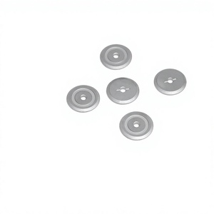 Cuchilla de Carburo de Tungsteno de Doble Escote Cónico para Corte de Materiales en Rollo, Corte Circular Estable y Antivibración - Product Image 1