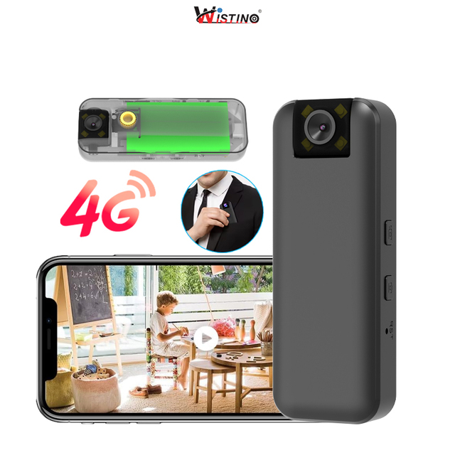 Wistino HD Record Camera for Video ultra Long Standby Time Cloud Storage Video Recording Mini Camera