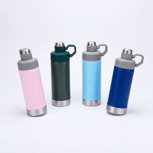 Bouteille isotherme personnalisée avec logo, 700 ml, en acier inoxydable à double paroi, avec poignée, pour le sport - Product Image 2
