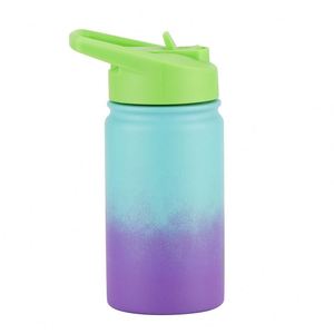 American Style 304 Stainless Steel Sports Water Bottle Vacuum Insulated Flask Portable Outdoor Travel <b>Cup</b> for Kids Adults - Product Image 4