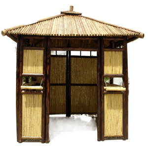 Độc đáo tre <span class=keywords><strong>gazebo</strong></span> bằng gỗ để bán, sinh thái thân thiện <span class=keywords><strong>gazebo</strong></span> nhà, tre bằng gỗ Pavilion - Product Image 1
