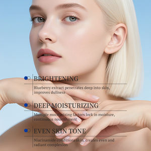 KORMESIC - Set de Cuidado Facial Iluminador con Arándanos, Hidratante, Calmante, Rejuvenecedor, Limpiador Facial, Crema, Sérum - Product Image 2