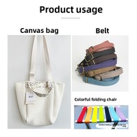 Sangle en toile de coton polyester de 3,8 cm, ruban coloré pour sac à dos, sac d'école, sac à main, accessoires de couture DIY