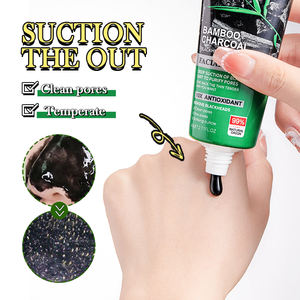 ZOZU Глубокая очистка пор T Zone уход за кожей бамбуковый уголь удаление черных точек угрей маска для носа Грязевая Маска Крем Набор сыворотки для лица - Product Image 2