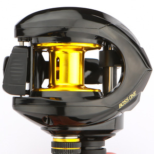 Carrete de Pesca Boss One, de Aleación de Aluminio, con Freno Magnético, Intercambiable para Mano Izquierda o Derecha - Product Image 3