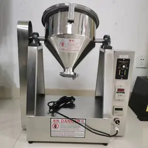 Misturador do pó do cilindro pequeno/misturador químico do cilindro de aço inoxidável