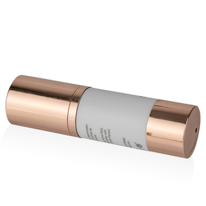 Bouteille fantaisie haut de gamme 30 ml pompe sans air or en plastique doré pour essence de sérum d'huile <span class=keywords><strong>2022</strong></span> - Product Image 5